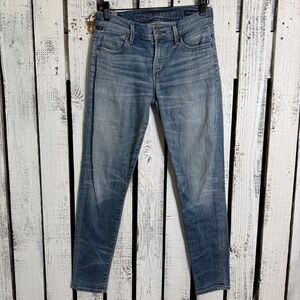 Citizens of Humanity Avedon Ankle Jeans‎ Womens 24 Med Wash Skinny Distressed
